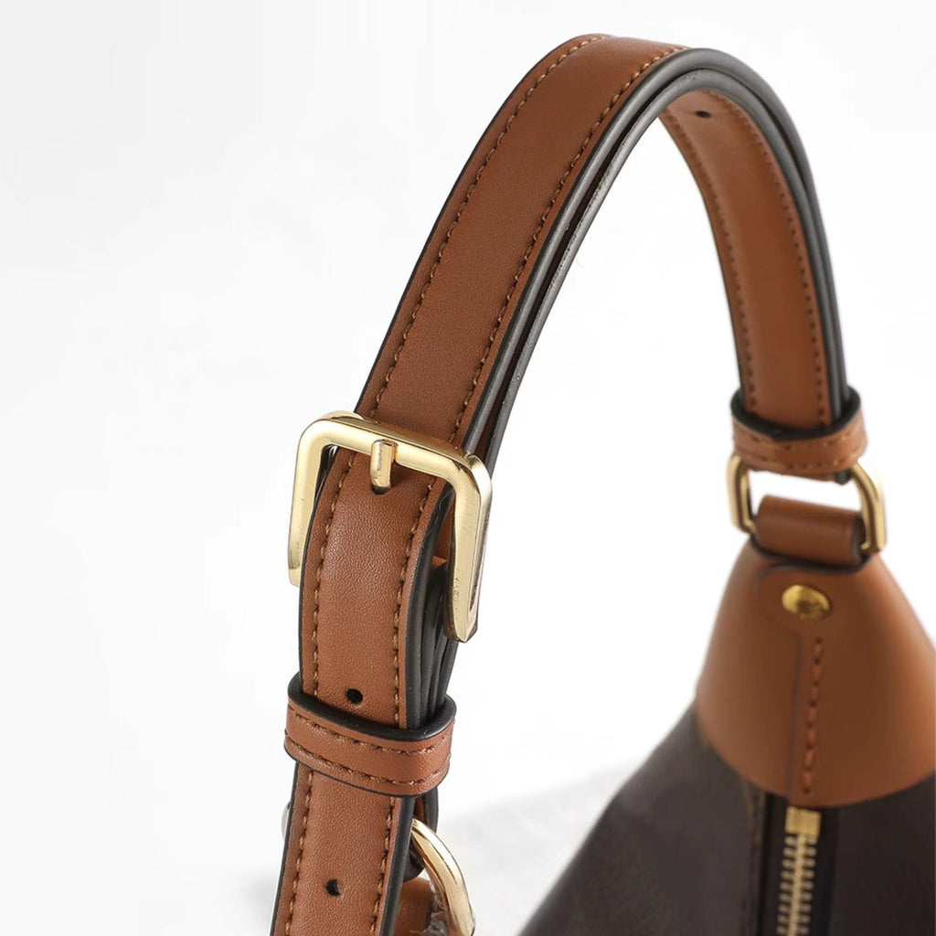 Handcrafted Replacement Shoulder & Handle Strap for Loop Hobo Bean Bag – Custom Leather Accessory, Stylish and Functional Upgrade for Your Bag
