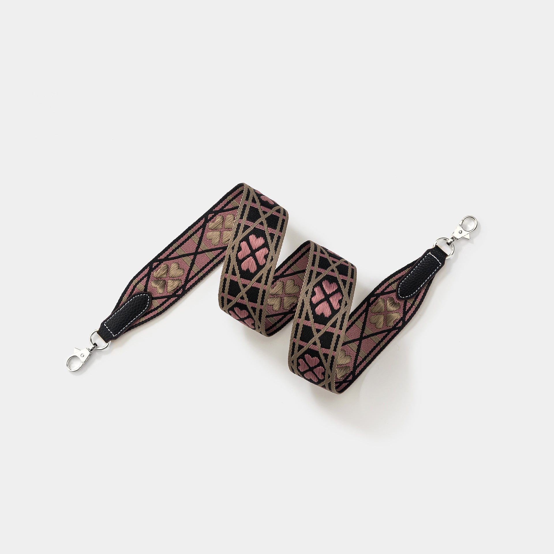 Boho Woven Wide Shoulder Strap for Kelly, Evelyne, Herbag Bags - Colorful Crossbody/Shoulder Strap with Ethnic Style