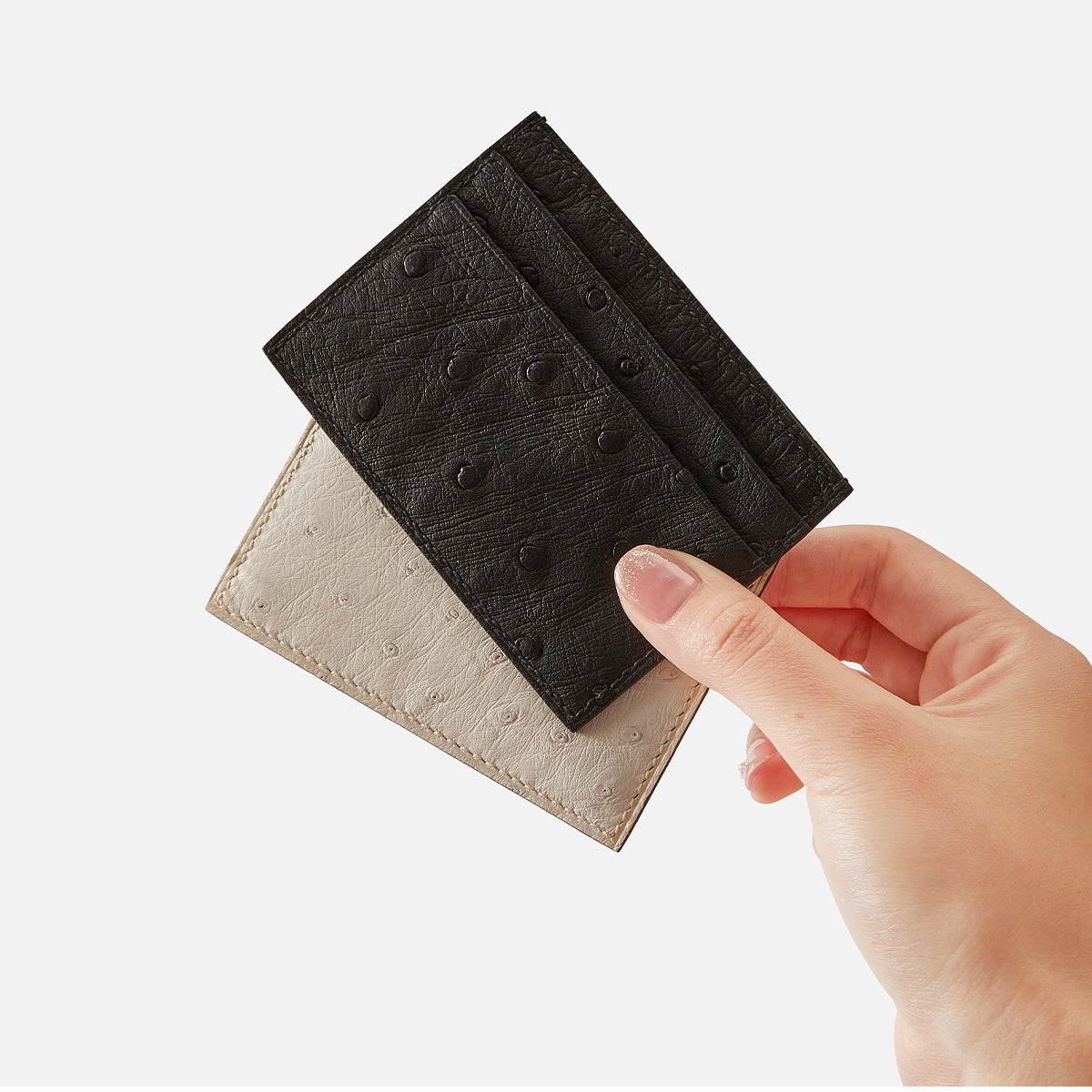 Slim & Compact Genuine Leather Card Holder Wallet – Large Capacity Multi-Card Slots & ID Storage Case