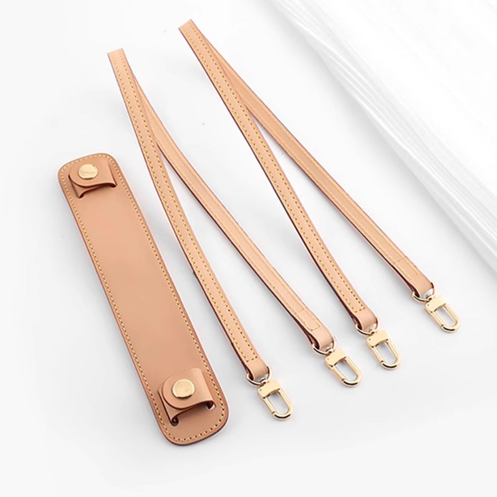 Handcrafted Vachetta Leather Shoulder Strap for Speedy 25 – Pillow Bag Underarm Strap Replacement, Customizable Leather Bag Handle