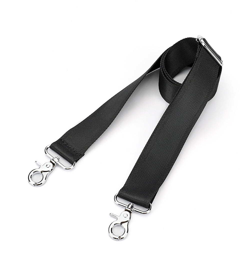New Fashionable Leather and Nylon Adjustable Shoulder Strap for Men – Long, Trendy Crossbody Bag Strap, Durable and Stylish Handle for Bags