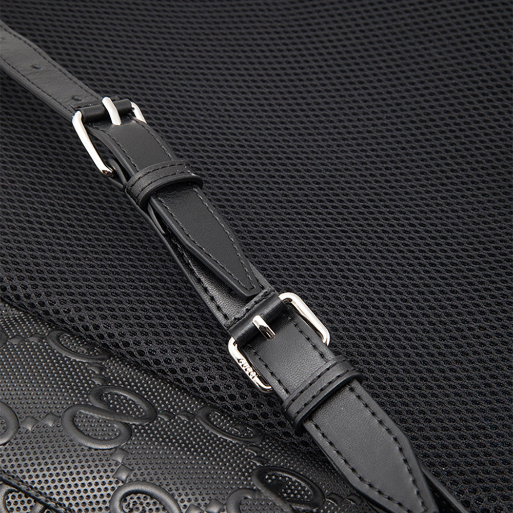 Genuine Leather Adjustable Backpack Extension Strap – Printed Design for Men’s Backpack
