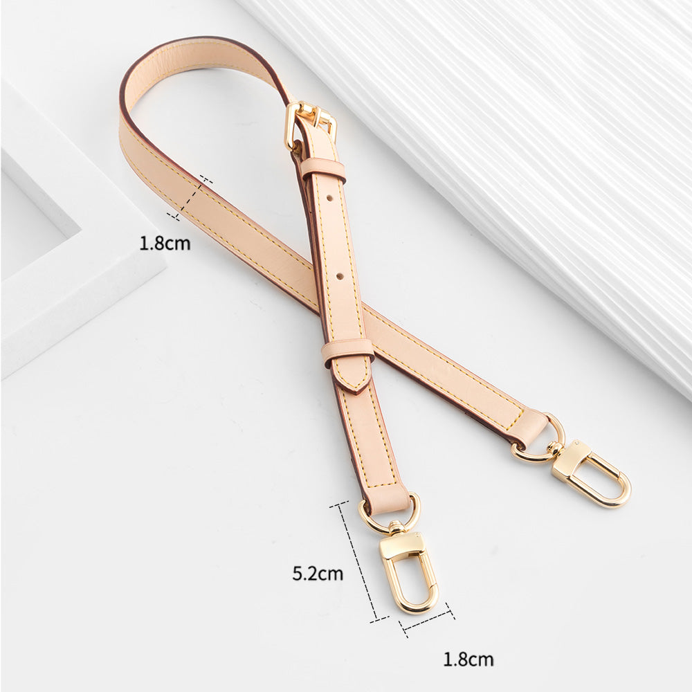 1.8cm wide swift leather shoulder bag strap for Speedy 20 Pillow Bag,Customized the bag strap