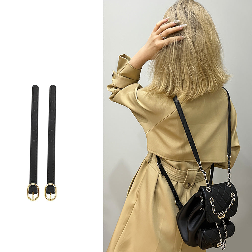 Handcrafted Genuine Leather Extended Shoulder Strap for 22C Duma Mini Backpack - Adjustable & Durable Backpack Replacement Strap