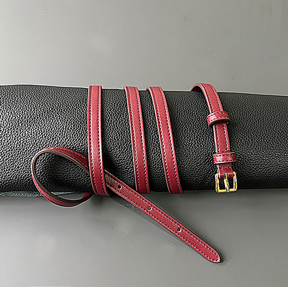 Custom Extended Leather Crossbody Strap for Shell Bags, Handmade Genuine Leather Shoulder Strap, Replacement Bag Strap