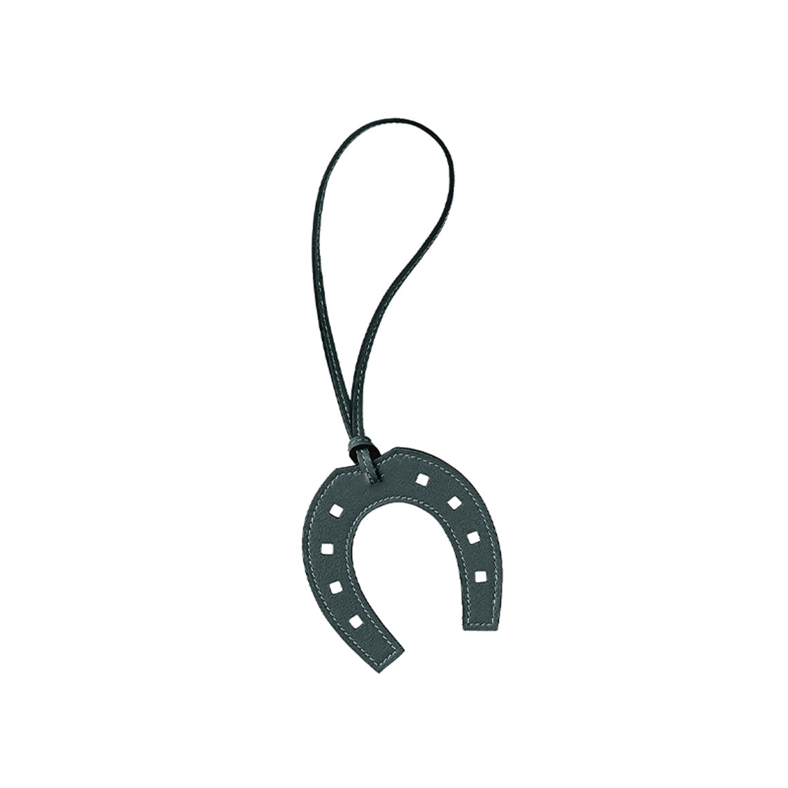 Wirkin® Full Grain Leather Paddock Horseshoe Bag Charm DIY Kit