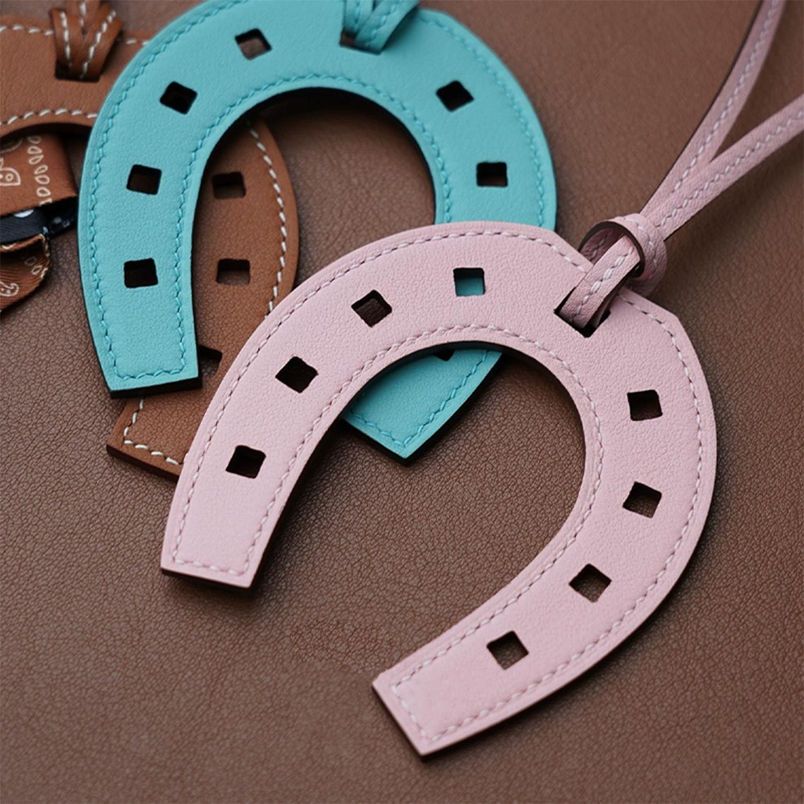 Inspired Paddock Horseshoe Charm DIY Leather Kit | Handmade Leather Crafts - Wirkin®