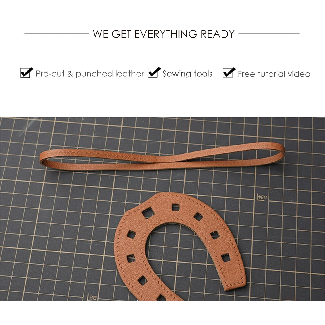 DIY Leather Bag Charm Making Kit | Make Your Own Luxury Hermes Charm - Wirkin®