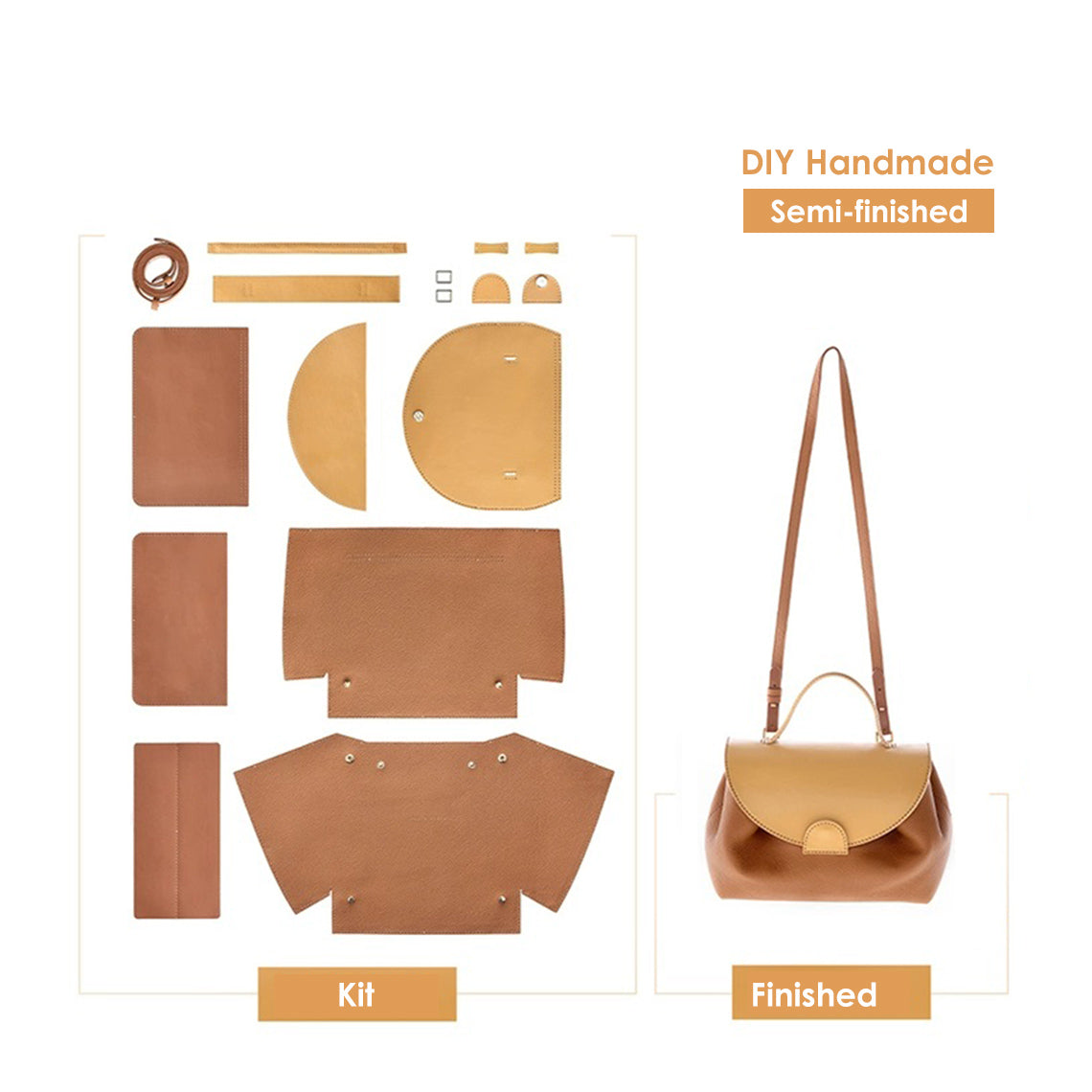 DIY Designer Bag | Polene Smiley Bag Inspired DIY Kits - Wirkin®