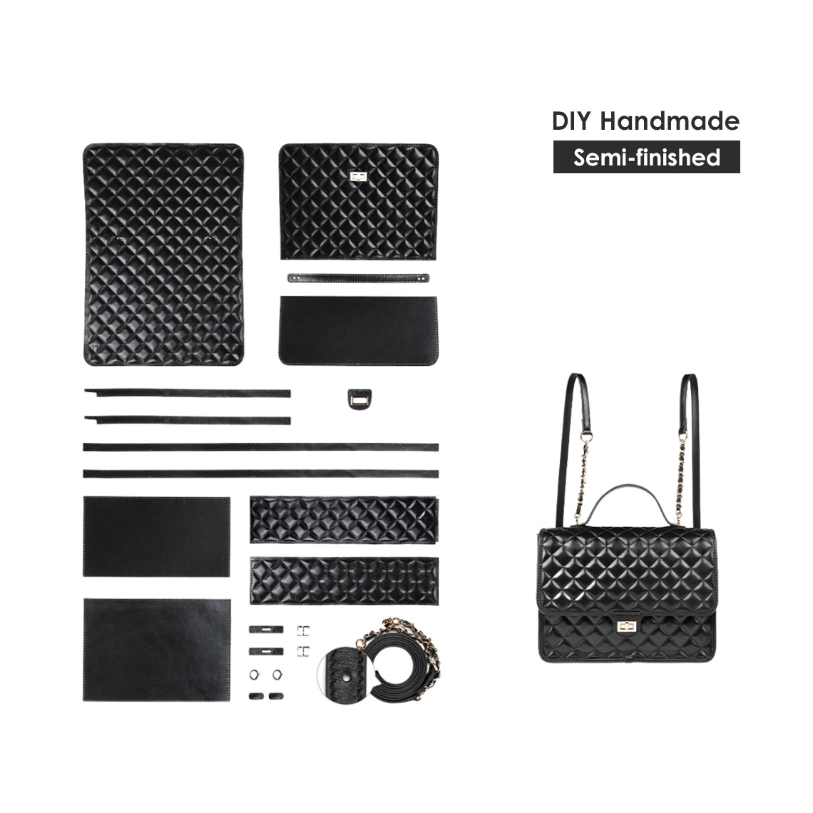 DIY Backpack Kit | A Leather Kit to Make Your Own Backpack - Wirkin®