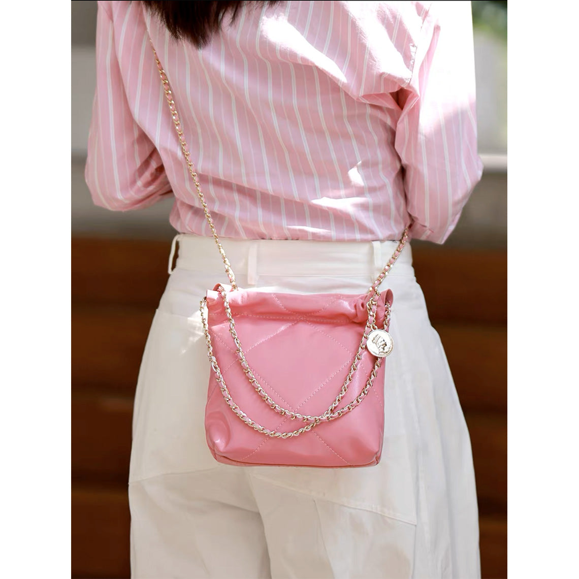 Wirkin® Quilted Leather Chain Purse DIY Kit