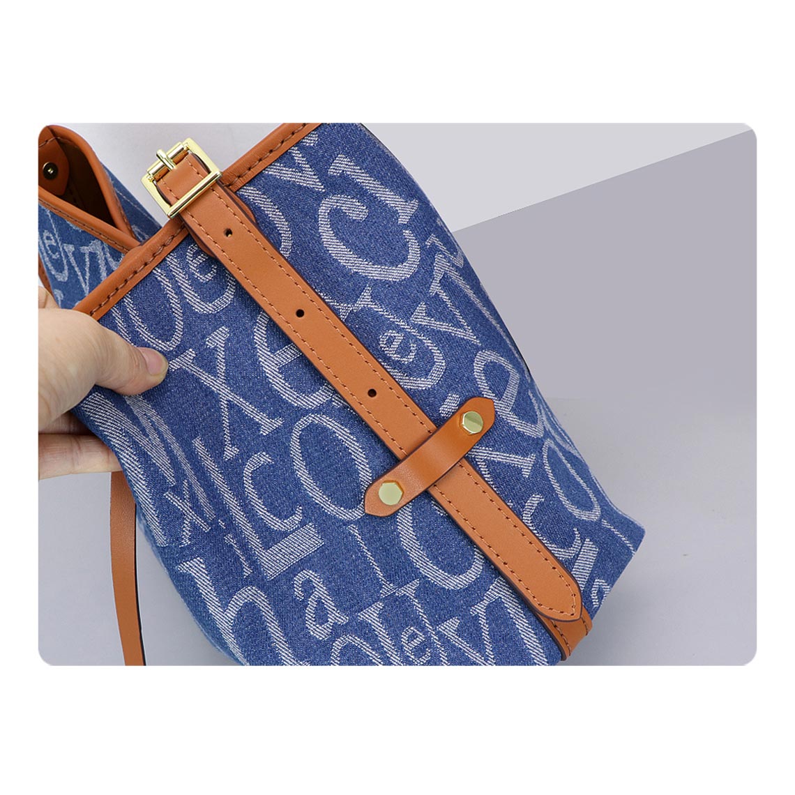 Wirkin® Leather Dustbag Recycle Shoulder Tote DIY Kits