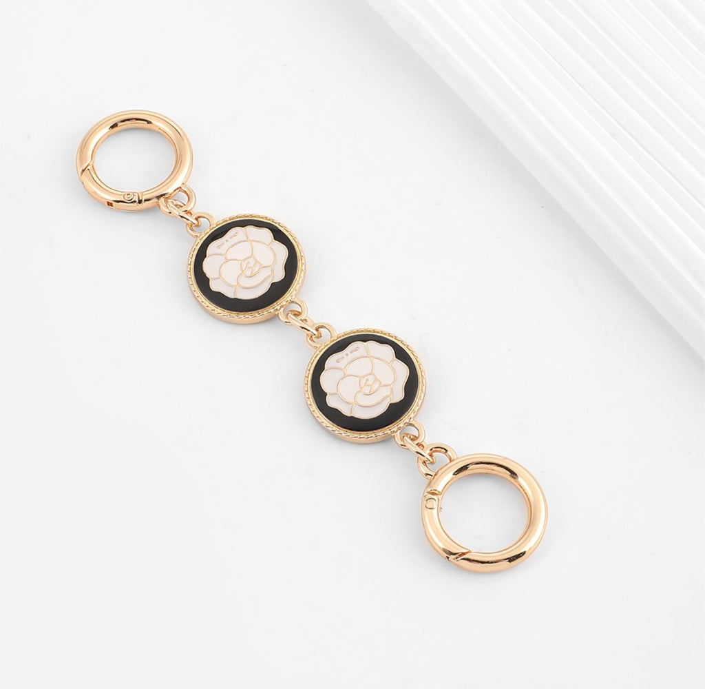 Camellia bag extension chain, handbag extended short chain accessories, suitable for metal accessories of chain bags