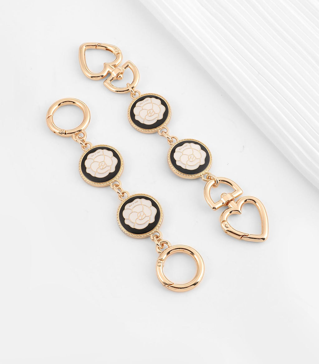 Camellia bag extension chain, handbag extended short chain accessories, suitable for metal accessories of chain bags