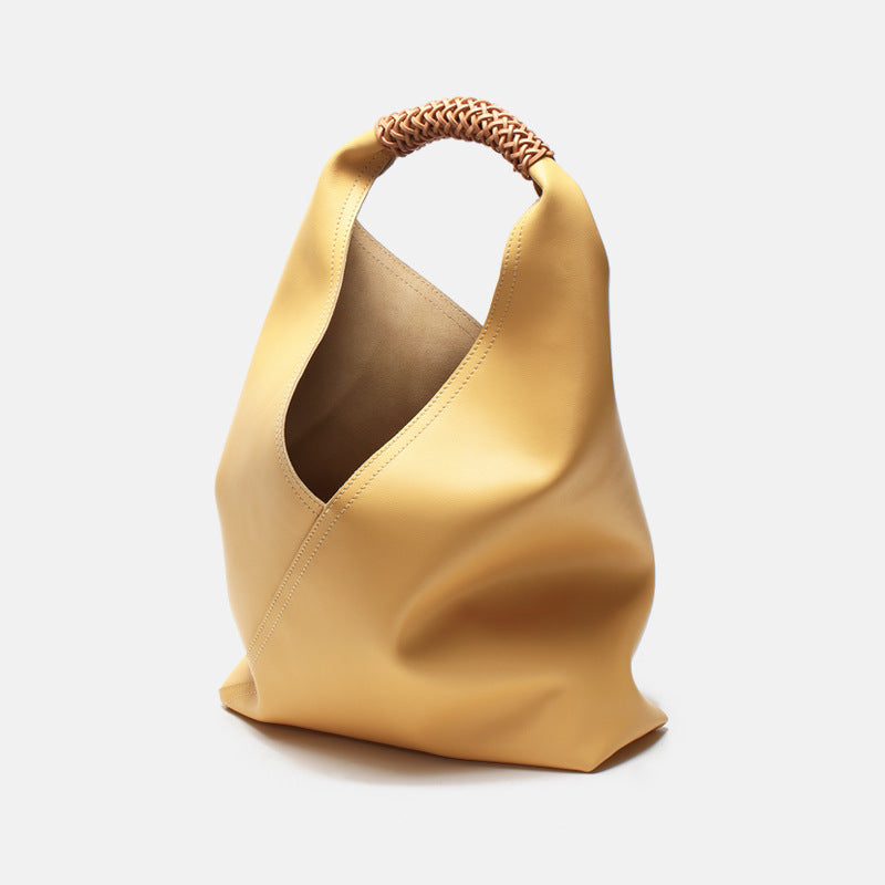 Women’s Genuine Leather Shoulder Hobo Bags with Inner Bags image