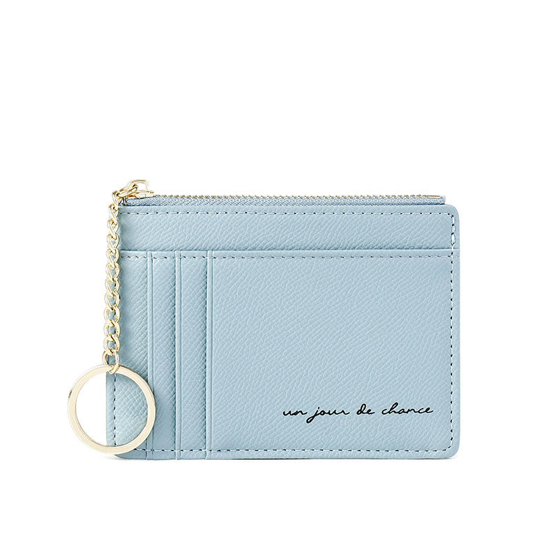 Women’s Vegan Leather Mini Purse with Zipper image 2