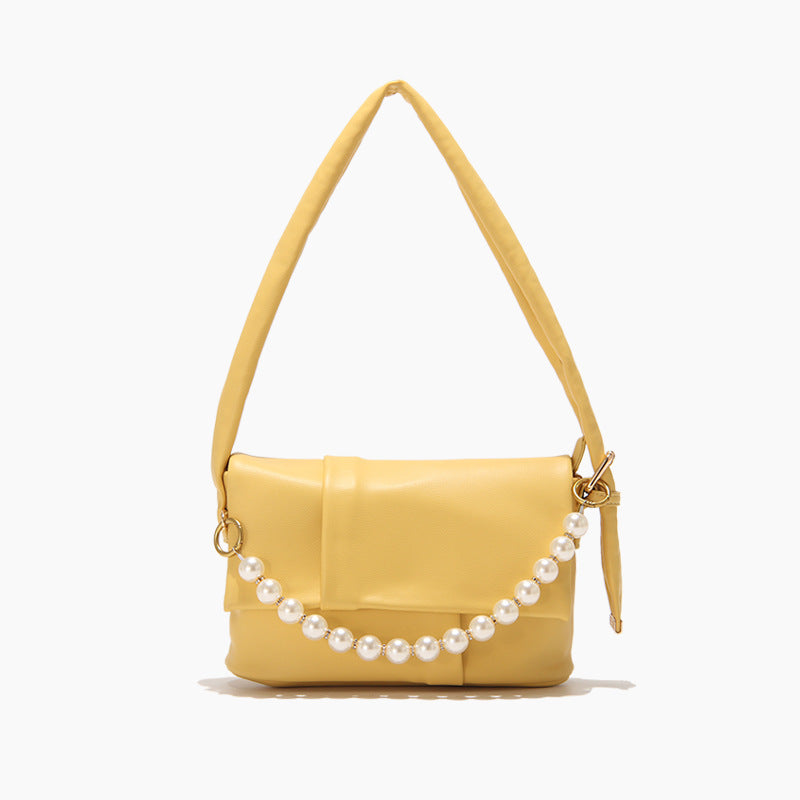 Women’s Shoulder Bags with Pearls Chains image 3
