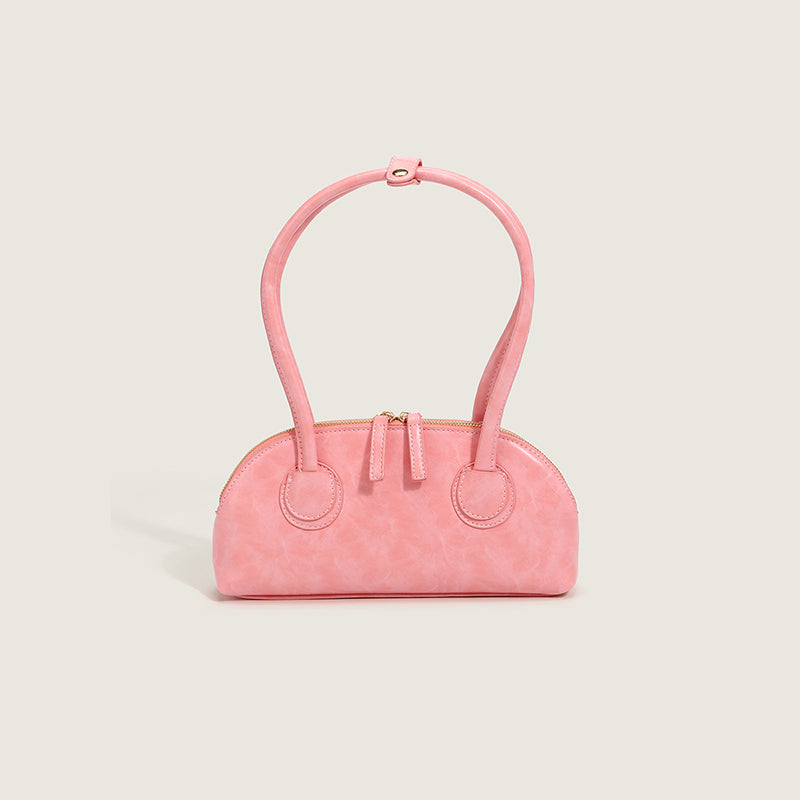Women’s Small Baguette Shoulder Bags with Zipper image 3