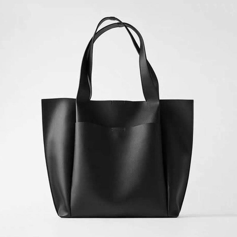 Women’s Minimalism Large Tote Bags in Vegan Leather image
