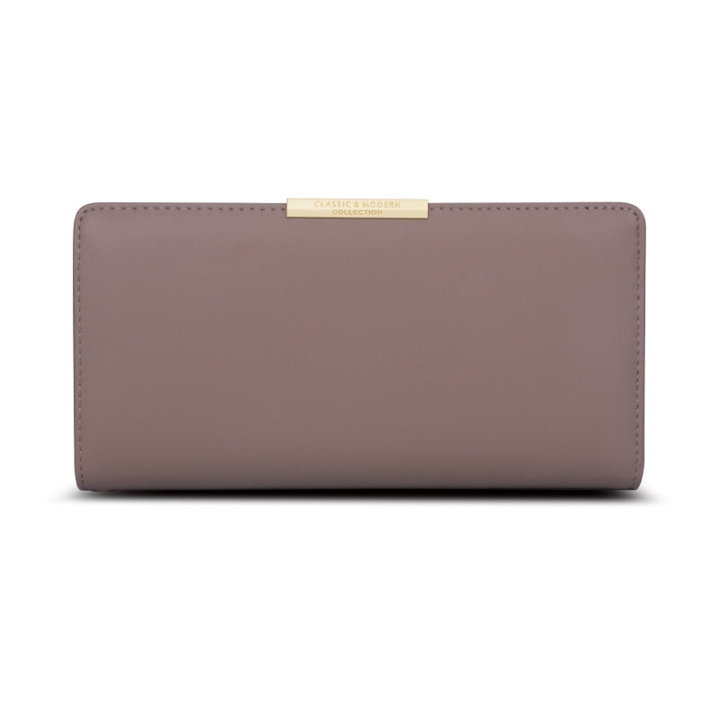 Women’s Vegan Leather Clutch Long Wallets image 2