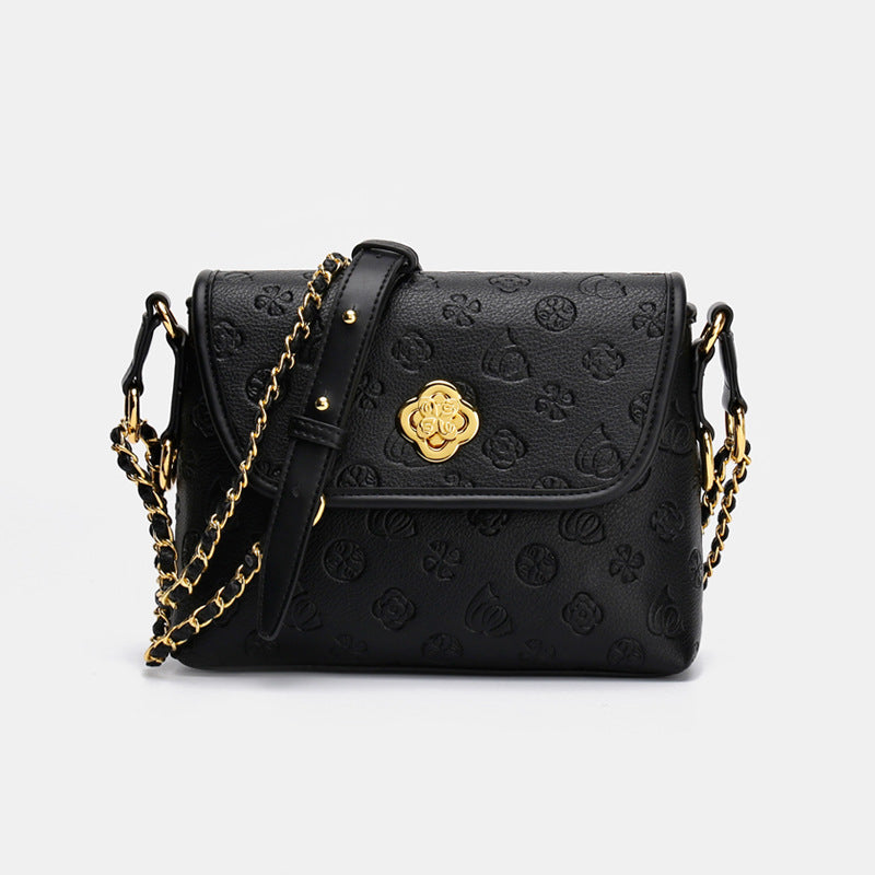 Women’s Printed Flap Crossbody Bags in Vegan Leather image 8