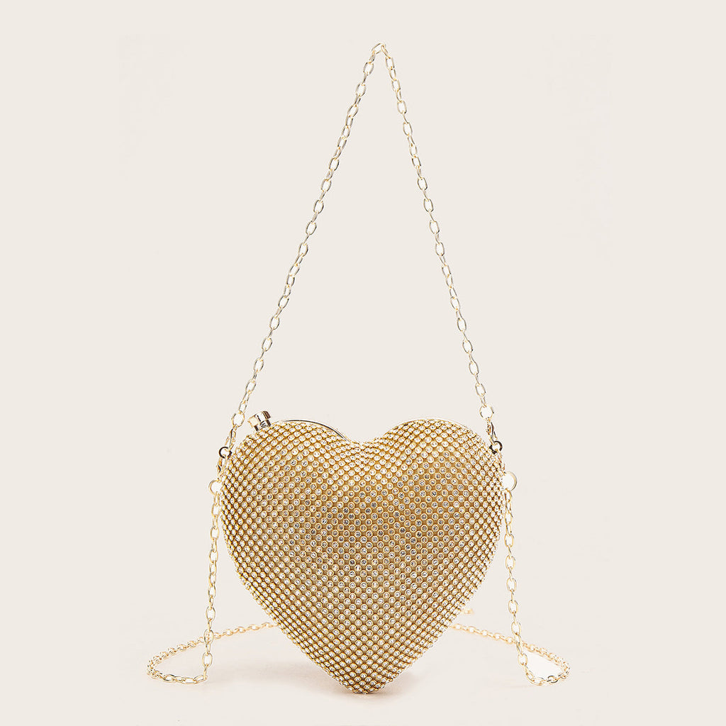 Women’s Heart Shape Evening Clutch Bag image