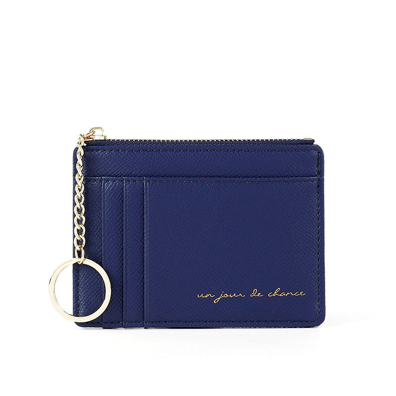 Women’s Vegan Leather Mini Purse with Zipper image 3