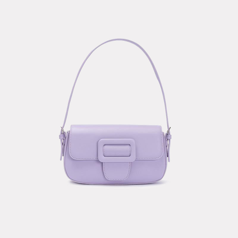 Women’s Flap Baguette Bags in Vegan Leather image