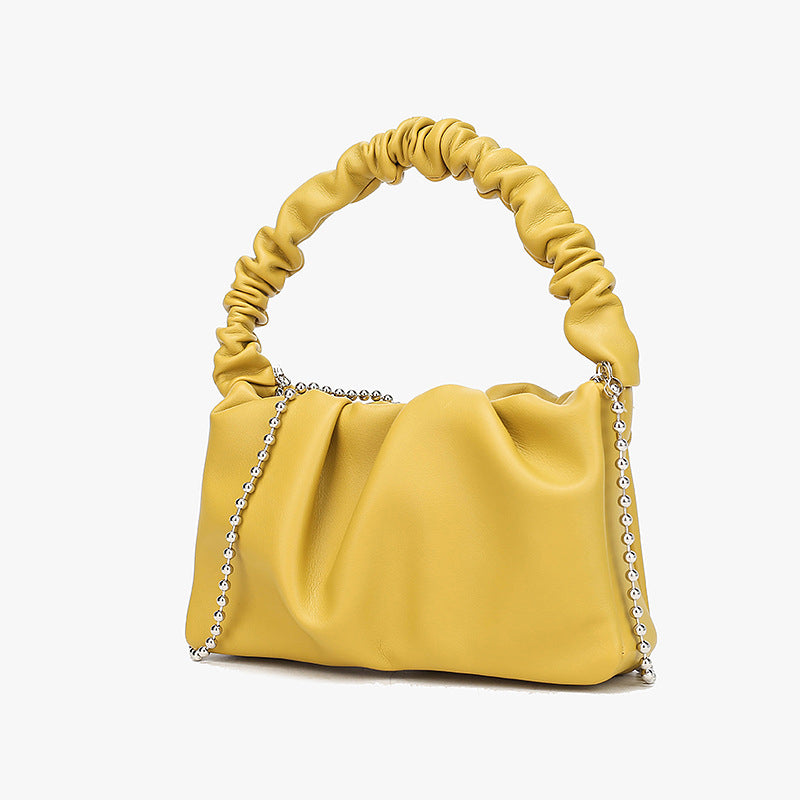 Women’s Slouch Vegan Leather Baguette Bags image 4