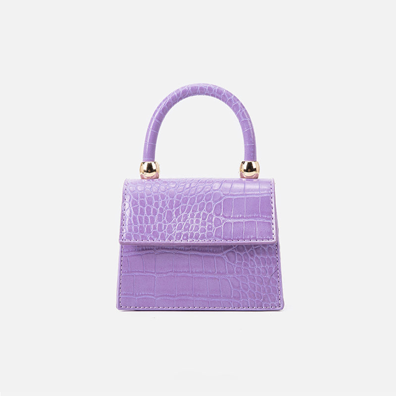 Women’s Croc Print Mini Crossbody Handbags image