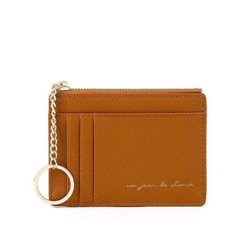 Women’s Vegan Leather Mini Purse with Zipper image 6