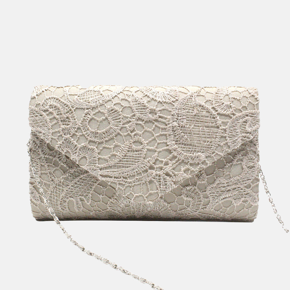 Women’s Lace Envolope Evening Clutch Bags Bridal Bags image 7