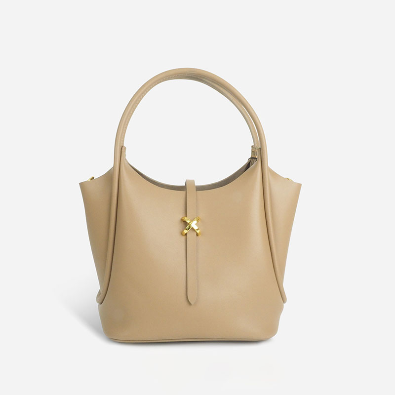 Women’s Bucket Handbag In Gold Hardware image 5