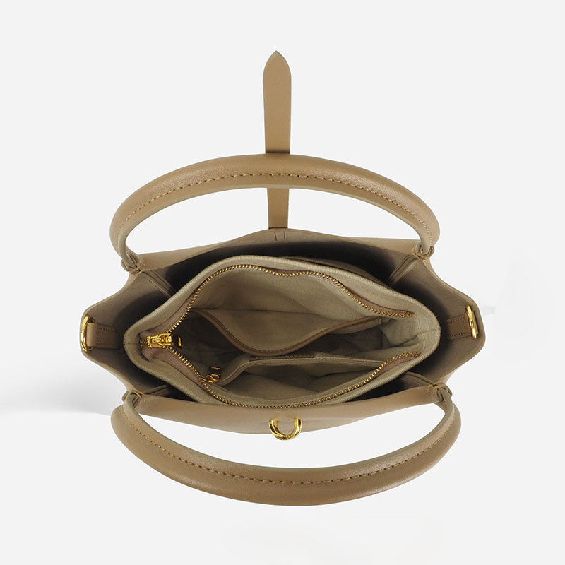 Women’s Bucket Handbag In Gold Hardware image 4