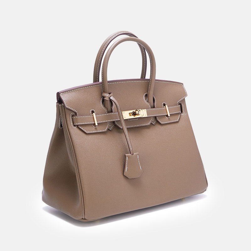 Women’s Epsom Leather Top Handle Bags in Gold Hardware image 4