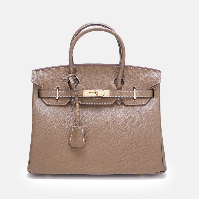 Women’s Epsom Leather Top Handle Bags in Gold Hardware image