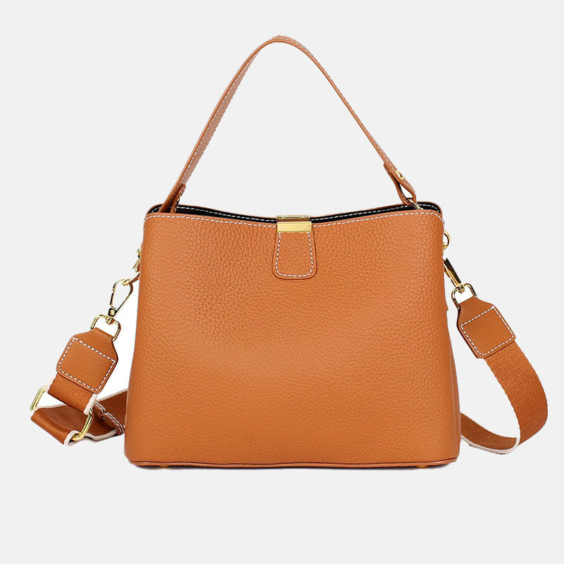 Women’s Full Grain Leather Small Shoulder Bags image 3
