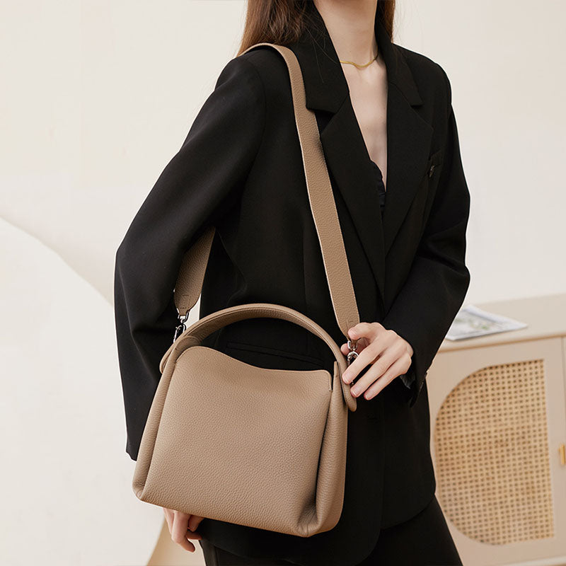 Women’s Genuine Leather Crossbody Shoulder Bags With Vintage image 3