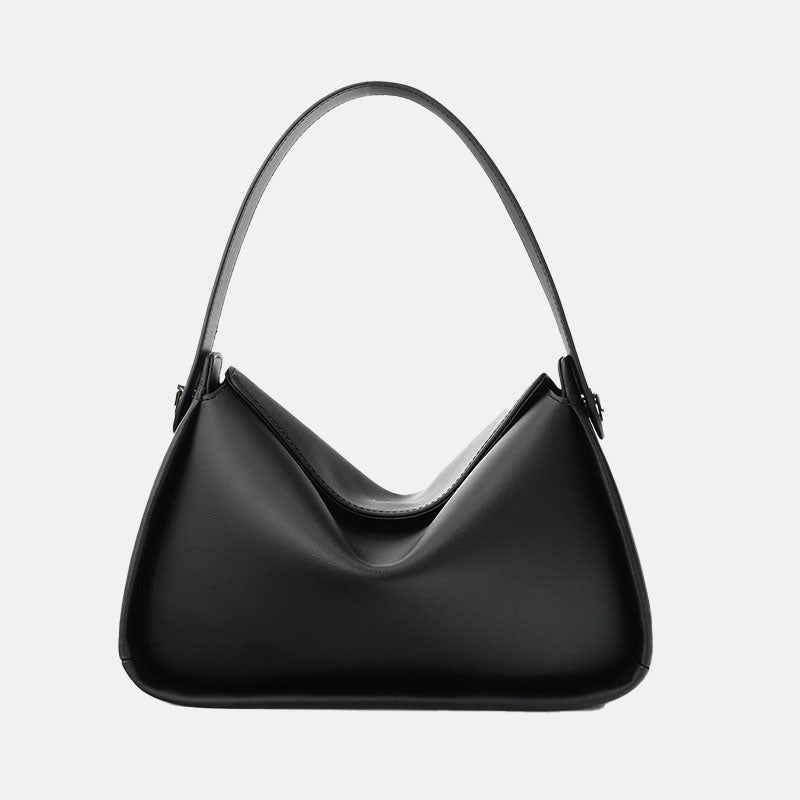 Women’s Genuine Leather Dumpling Shape Single Shoulder Crossbody Handbag image 5