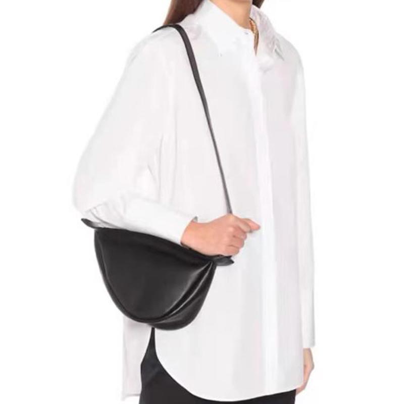 Women’s Genuine Leather Dumpling Shape Sling Bag image 4