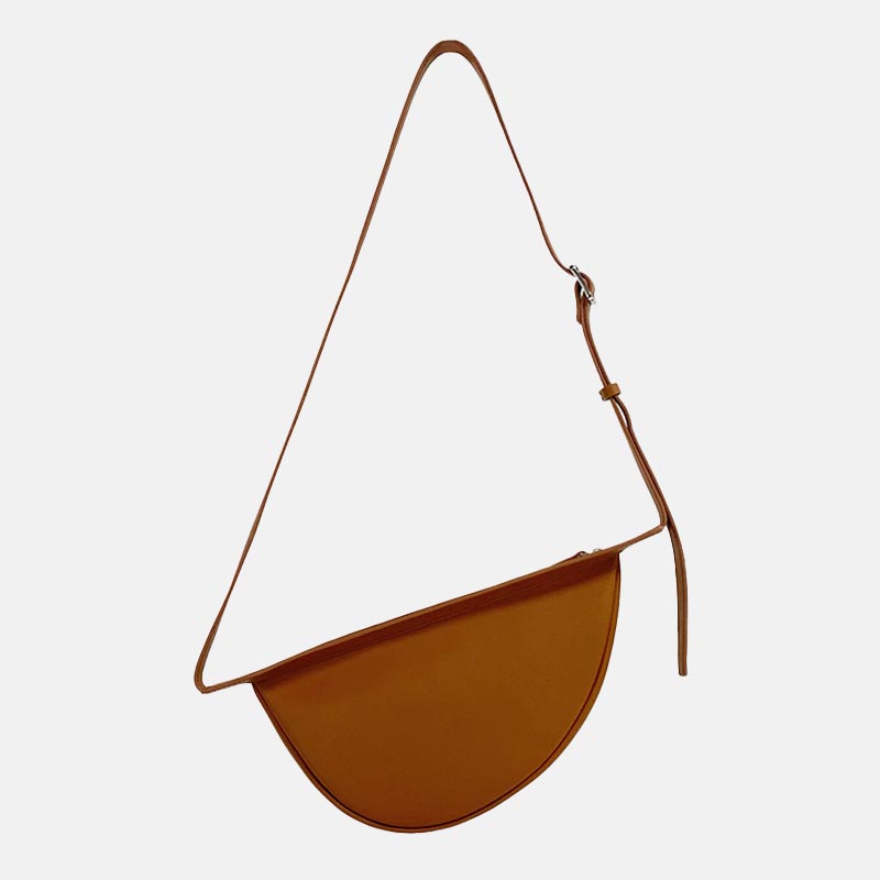 Women’s Genuine Leather Dumpling Shape Sling Bag image