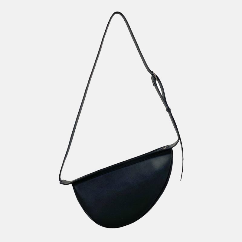 Women’s Genuine Leather Dumpling Shape Sling Bag image 3