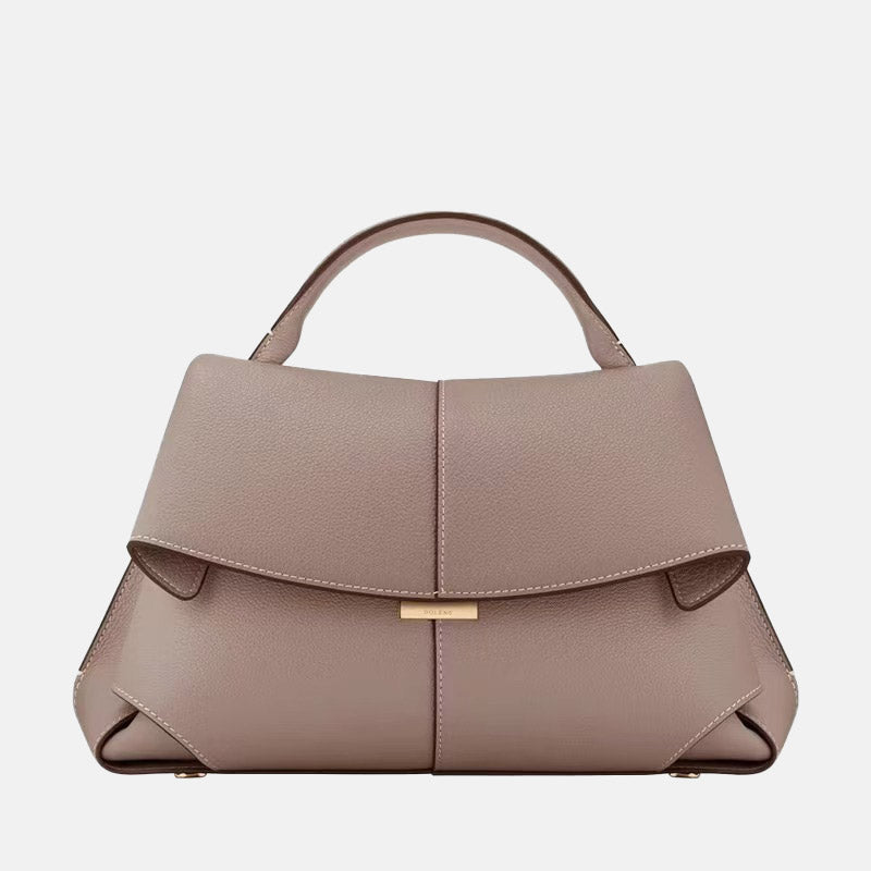 Women’s Genuine Leather Flap Shoulder Handbag image 6