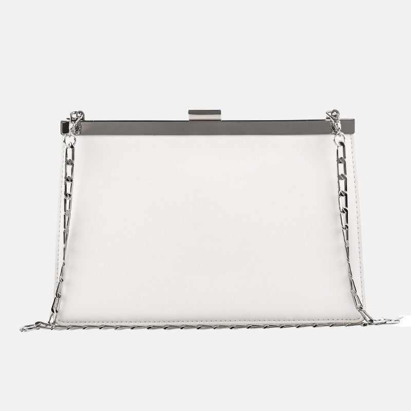 Women’s Genuine Leather Lizard Pattern clutch shape Crossbody Shoulder Bag image 5