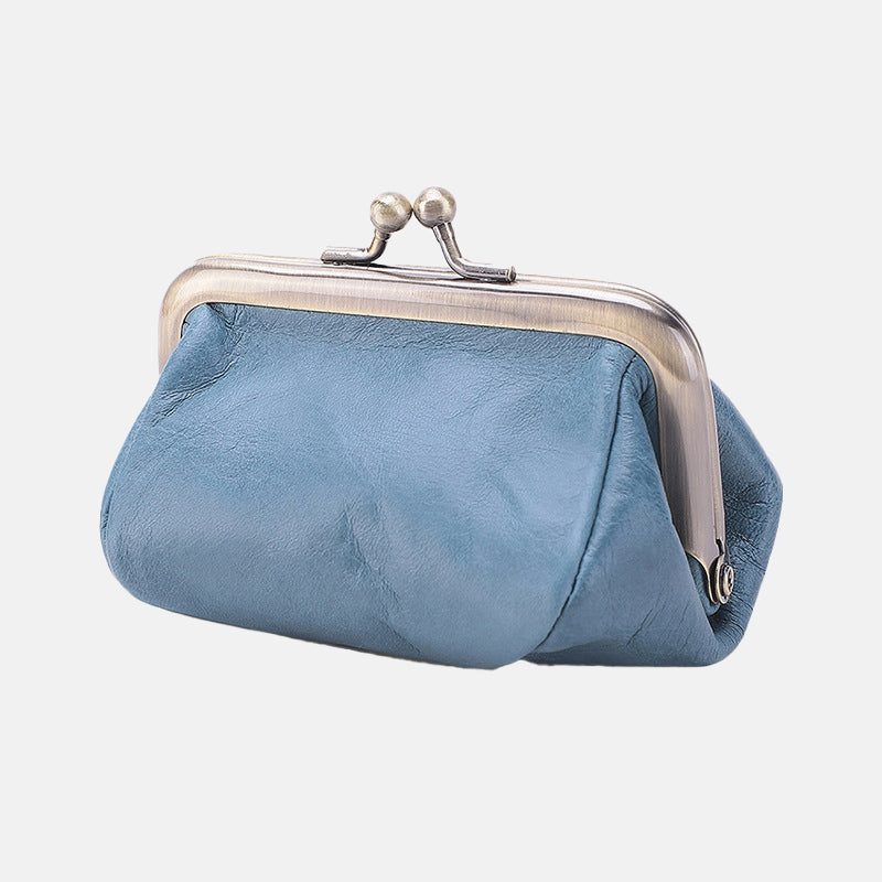 Women’s Genuine Leather Mini Clutch Coin Purse image 5