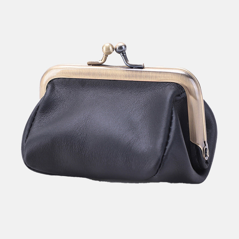 Women’s Genuine Leather Mini Clutch Coin Purse image 2
