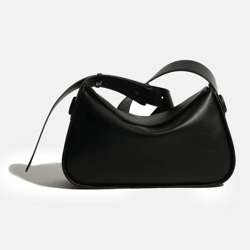 Women’s Genuine Leather Minimalist Flap Crossbody Bag image 3