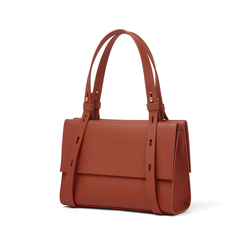 Women’s Genuine Leather Shoulder Bag Crossbody Tote image 4