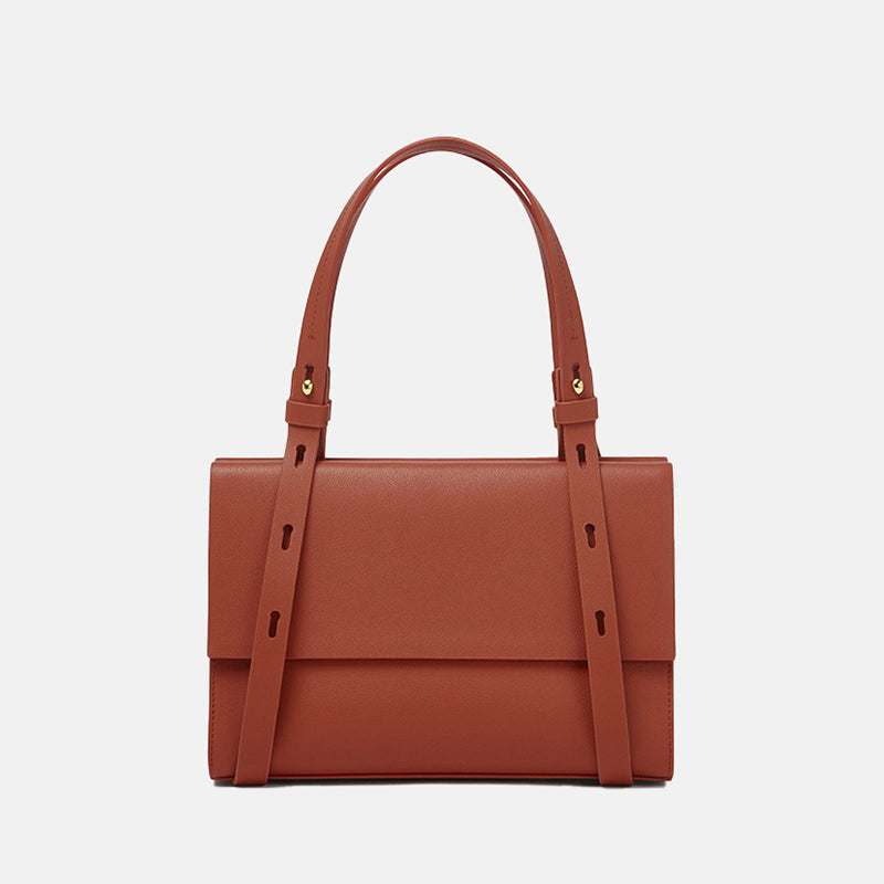 Women’s Genuine Leather Shoulder Bag Crossbody Tote image 3