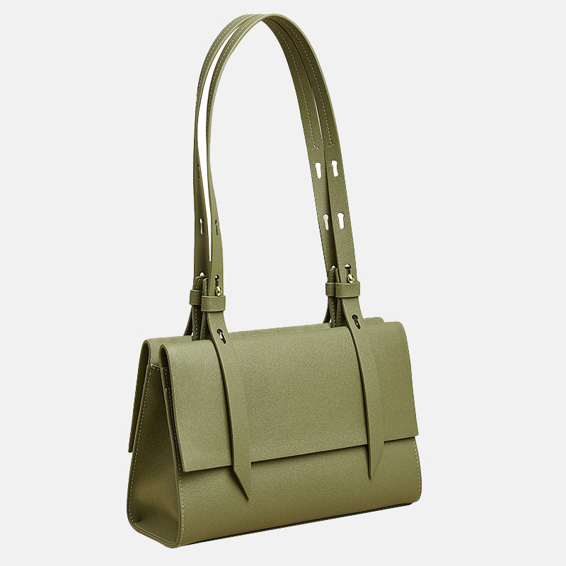 Women’s Genuine Leather Shoulder Bag Crossbody Tote image 5